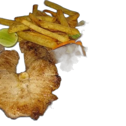 food, 3d render, photorealistic, plate transparent PNG cut-out