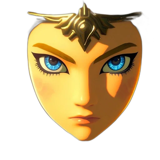 crown, mask, face, jewelry transparent PNG cut-out