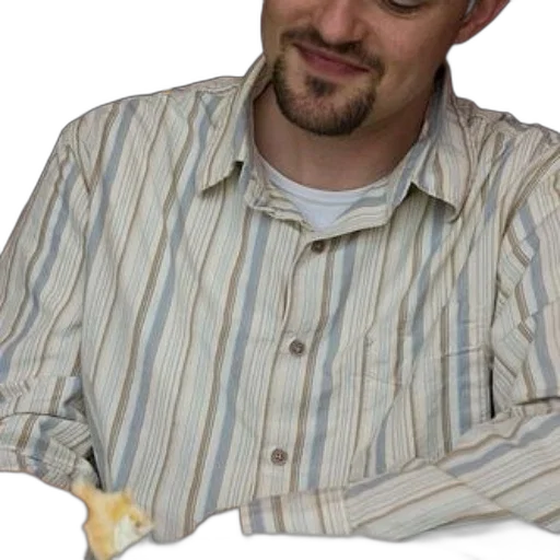 staff, food, jacket, face transparent PNG cut-out