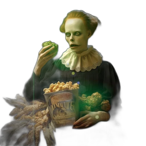 food, creature, concept art, photorealistic transparent PNG cut-out