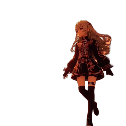 dress, weapon, sword, jacket transparent PNG cut-out