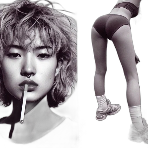 shoes, photorealistic, cyberpunk, concept art transparent PNG cut-out