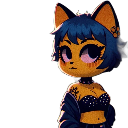 dress, pixel art, concept art, 3d render transparent PNG cut-out