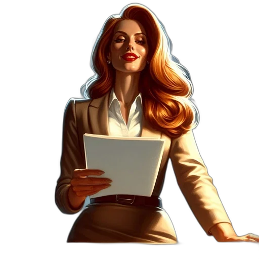 staff, concept art, comic book art, cartoon transparent PNG cut-out