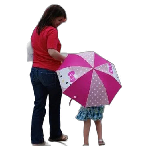 umbrella, 3d render, photorealistic, rain transparent PNG cut-out