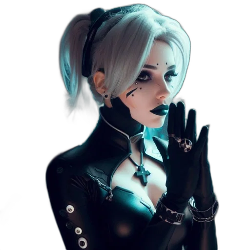 robot, staff, mask, face transparent PNG cut-out