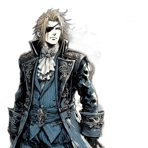 jacket, concept art, fantasy art, comic book art transparent PNG cut-out