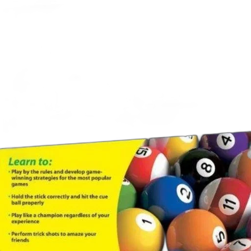 3d render, pool, billiards, dummies transparent PNG cut-out