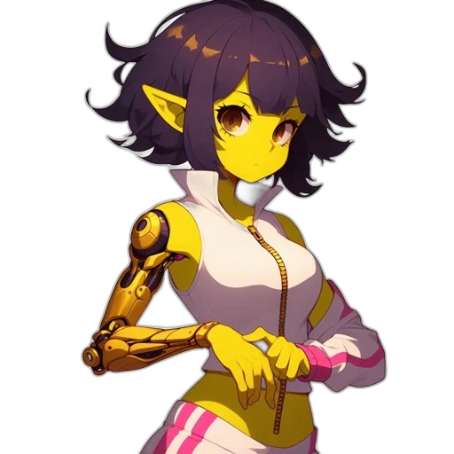 robot, staff, mask, weapon transparent PNG cut-out