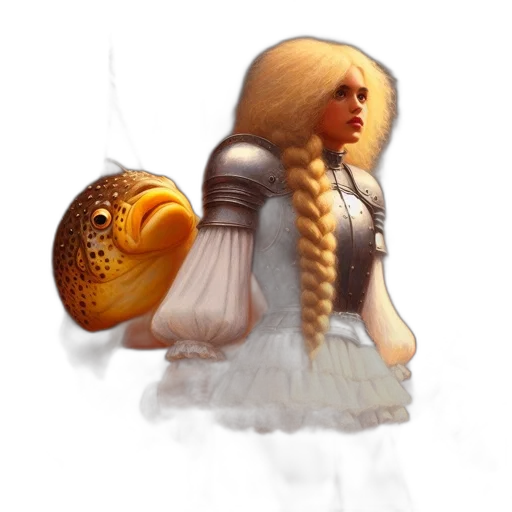 hair, hat, crown, dress transparent PNG cut-out