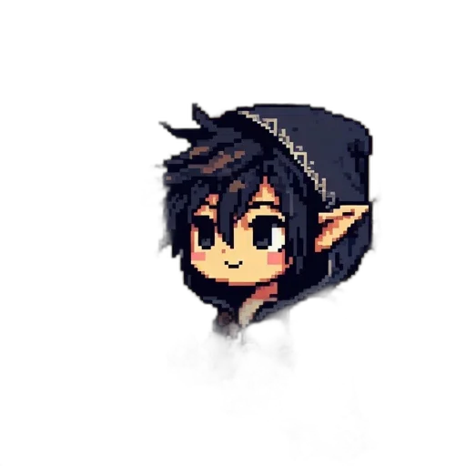 staff, hat, face, dragon transparent PNG cut-out
