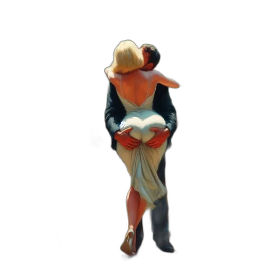 dress, hat, staff, mask transparent PNG cut-out