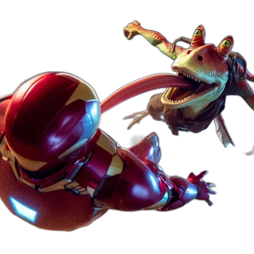 dragon, creature, robot, animal transparent PNG cut-out