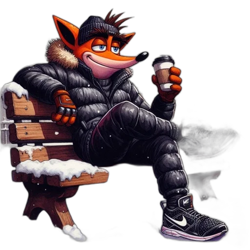 jacket, animal, concept art, pixel art transparent PNG cut-out