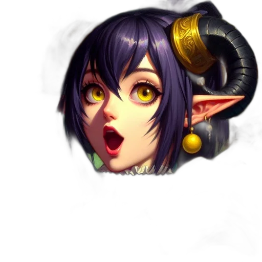 face, staff, mask, dragon transparent PNG cut-out