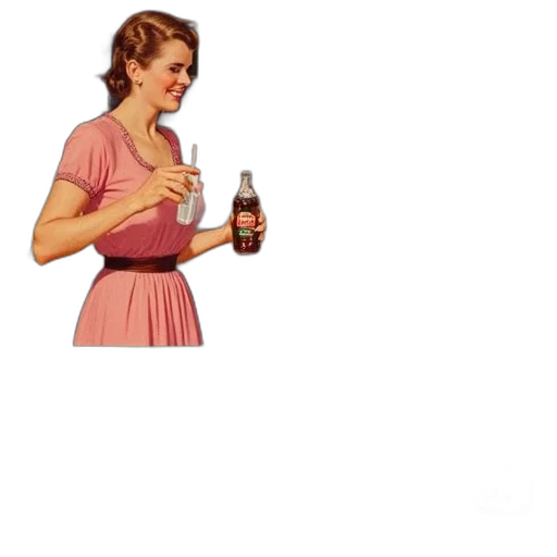 dress, bottle, food, jacket transparent PNG cut-out