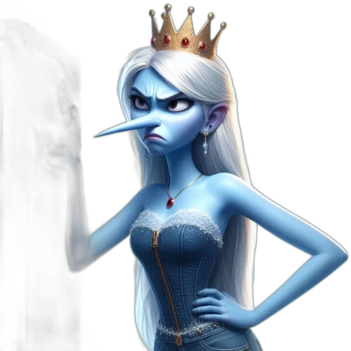 crown, dress, concept art, fantasy art transparent PNG cut-out