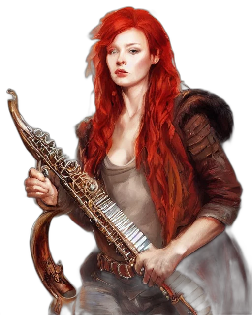 weapon, sword, staff, fantasy art transparent PNG cut-out