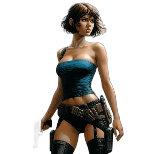 weapon, concept art, comic book art, cyberpunk transparent PNG cut-out