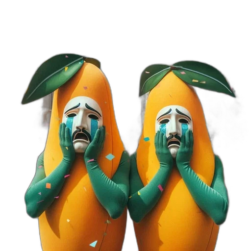 mask, food, hat, concept art transparent PNG cut-out