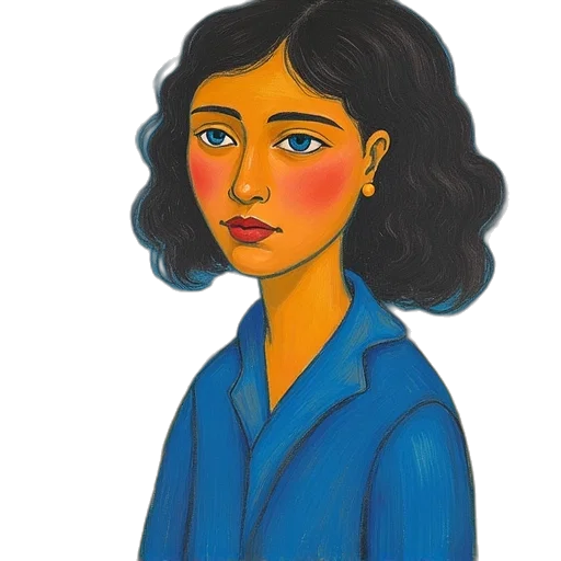 face, staff, jewelry, jacket transparent PNG cut-out
