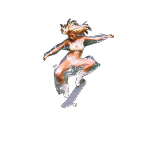 creature, robot, weapon, staff transparent PNG cut-out