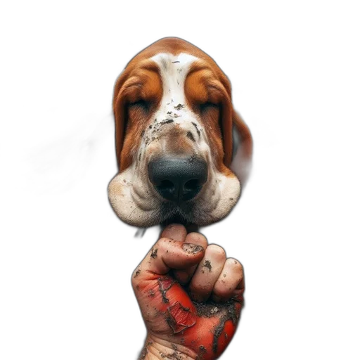 animal, face, staff, weapon transparent PNG cut-out