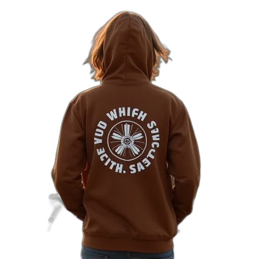 jacket, staff, white, logo transparent PNG cut-out