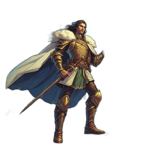 sword, staff, weapon, fantasy art transparent PNG cut-out