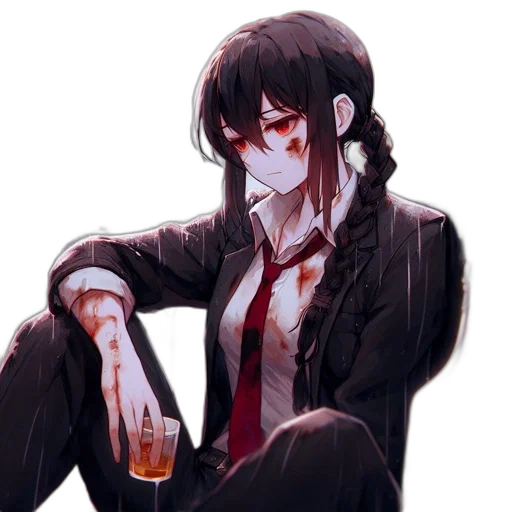 staff, jacket, anime, pixel art transparent PNG cut-out