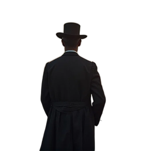 hat, staff, jacket, umbrella transparent PNG cut-out