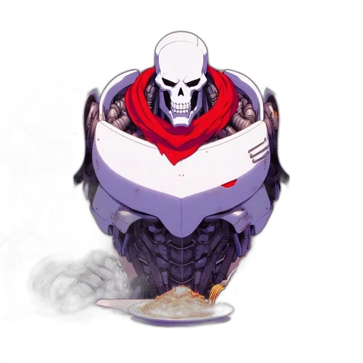 robot, mask, food, weapon transparent PNG cut-out
