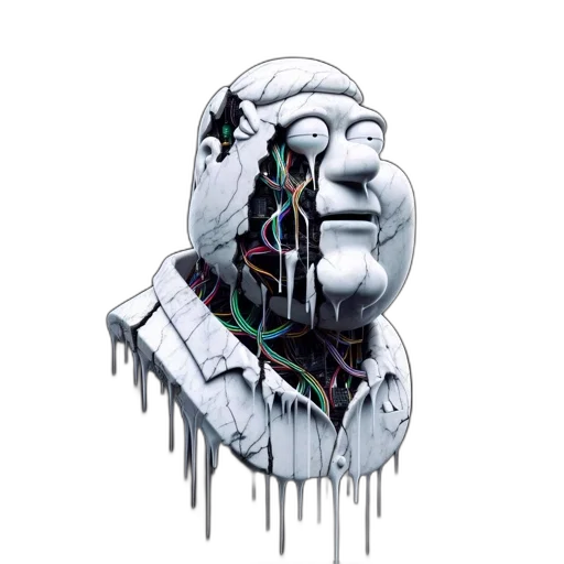 robot, face, jacket, mask transparent PNG cut-out