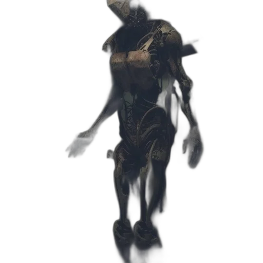robot, creature, dress, mask transparent PNG cut-out