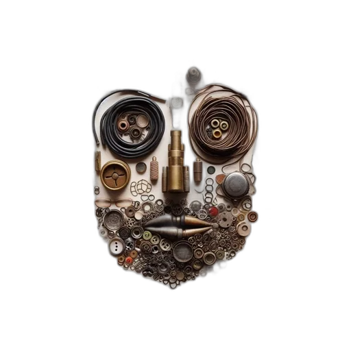 robot, mask, face, car transparent PNG cut-out