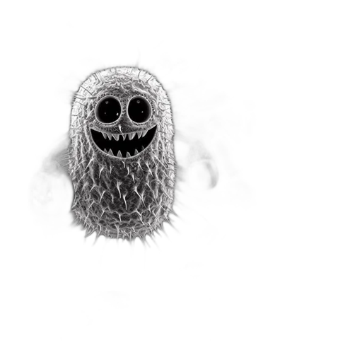 creature, animal, mask, hair transparent PNG cut-out