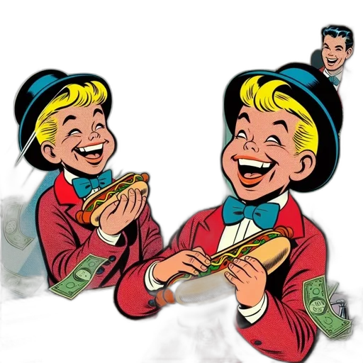 food, comic book art, cartoon, concept art transparent PNG cut-out