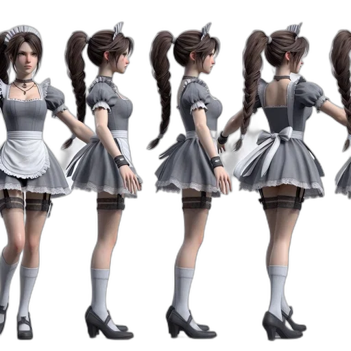 dress, concept art, 3d render, photorealistic transparent PNG cut-out