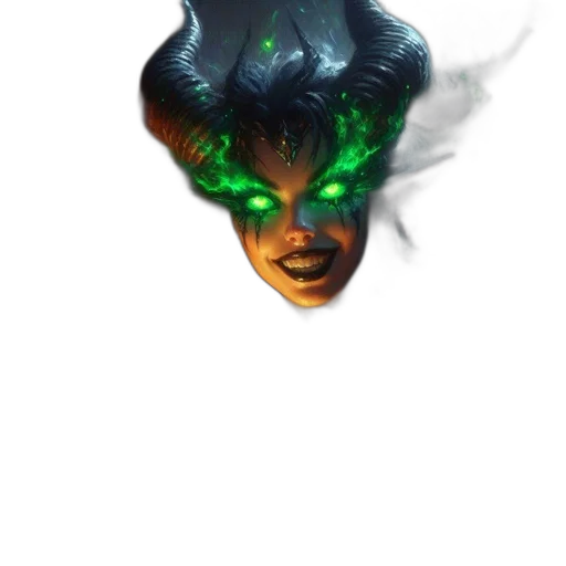 mask, face, dragon, creature transparent PNG cut-out