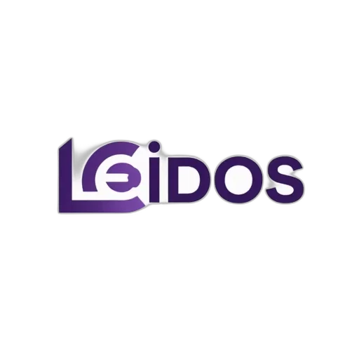 stylized, logo, company, leidos transparent PNG cut-out
