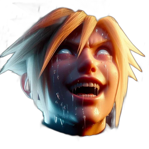 face, mask, creature, weapon transparent PNG cut-out