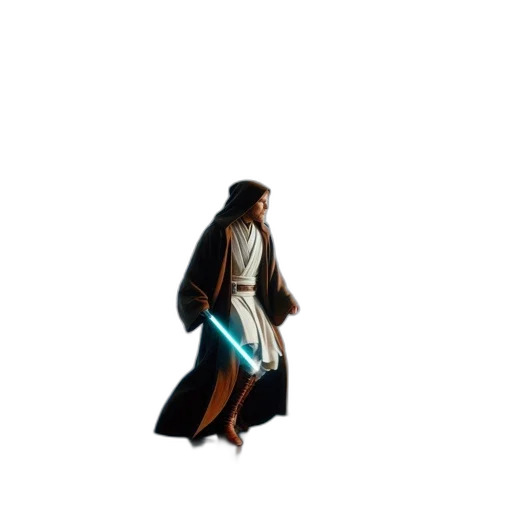 dress, jacket, sword, staff transparent PNG cut-out
