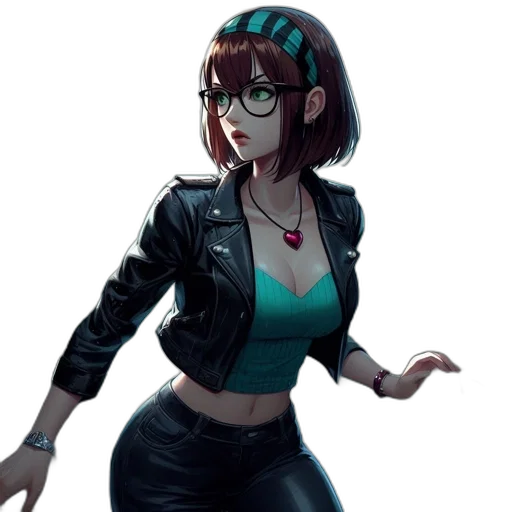 jacket, staff, dress, concept art transparent PNG cut-out