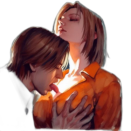 jacket, concept art, watercolor, comic book art transparent PNG cut-out