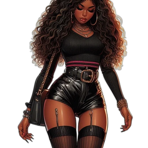 concept art, cartoon, comic book art, fantasy art transparent PNG cut-out