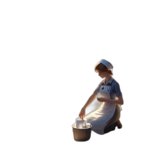 staff, hat, food, bottle transparent PNG cut-out