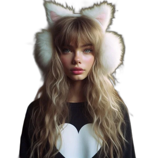 jacket, mask, animal, hair transparent PNG cut-out