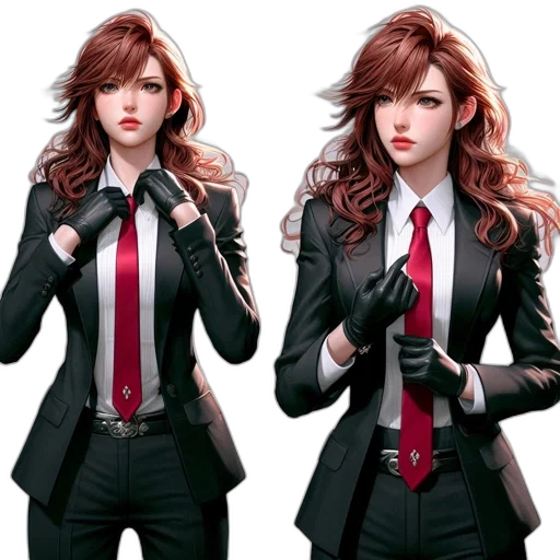 jacket, concept art, comic book art, 3d render transparent PNG cut-out