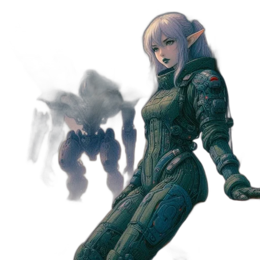 robot, creature, weapon, dragon transparent PNG cut-out