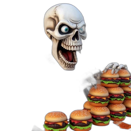 food, creature, robot, weapon transparent PNG cut-out